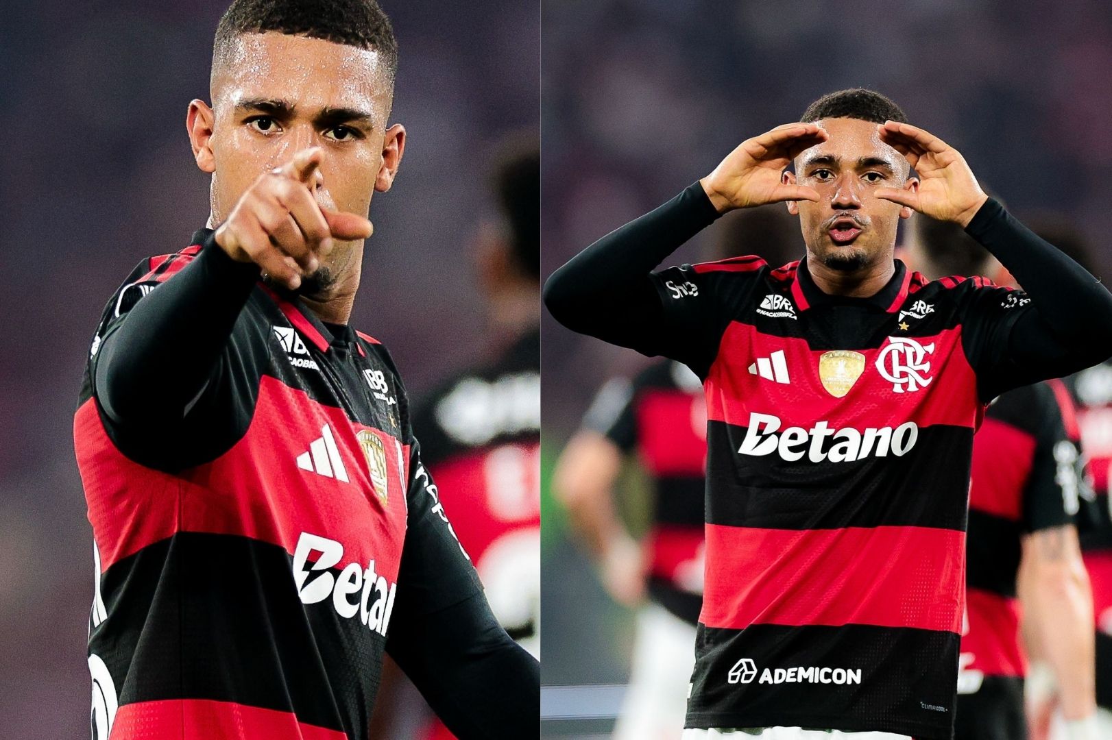 Samuel Lino marcou o gol da vitória do Mengão - 