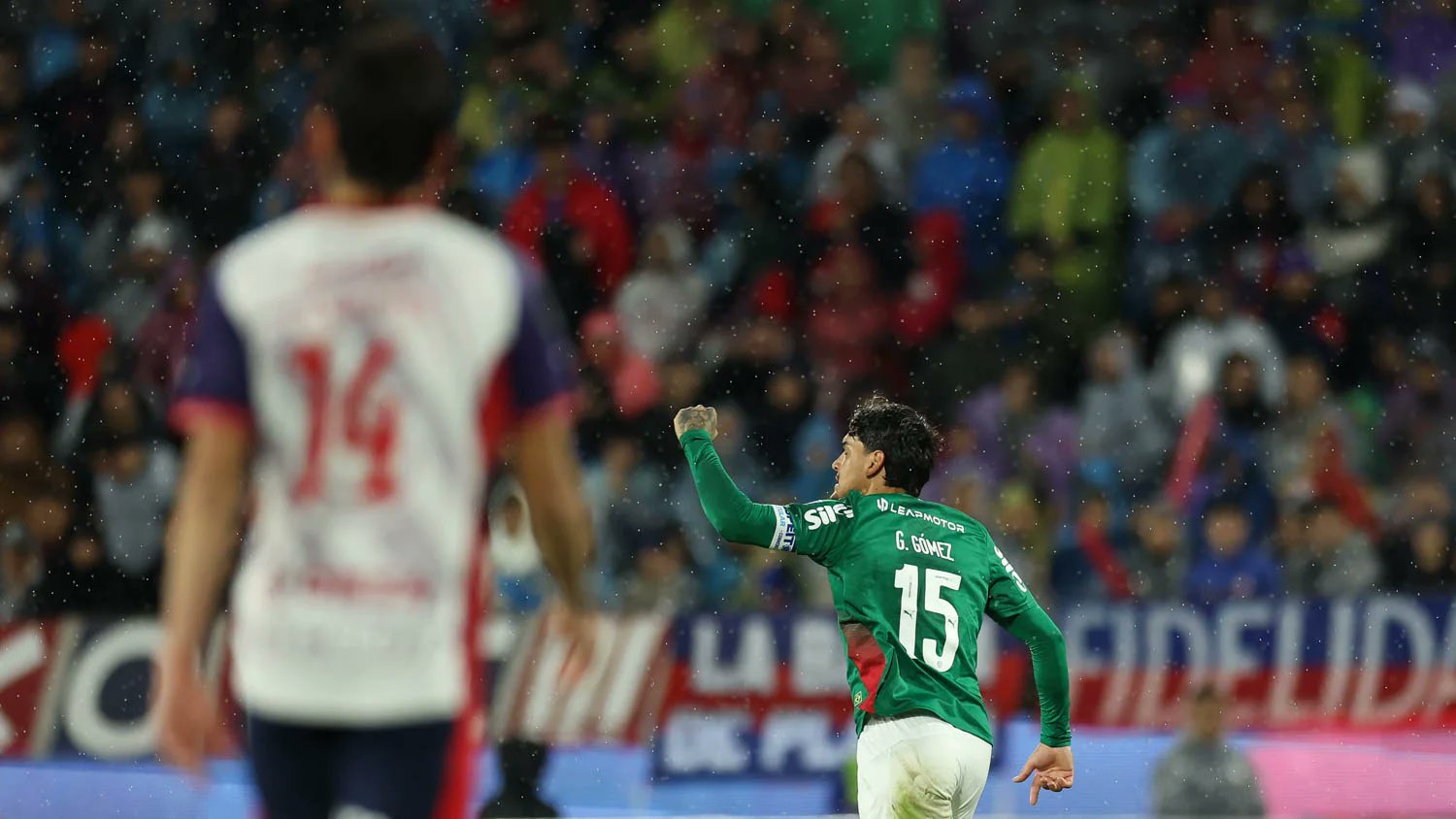 Zagueiro Gustavo Gómez marcou o gol da vitória do Verdão - 
