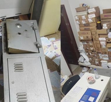 Imagem - Casa lotérica é arrombada e cofre é violado durante a madrugada em Rio Maria, no Pará