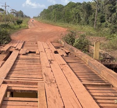 Imagem - MPPA cobra do DNIT cronograma de obras e recuperação de pontes na BR-308