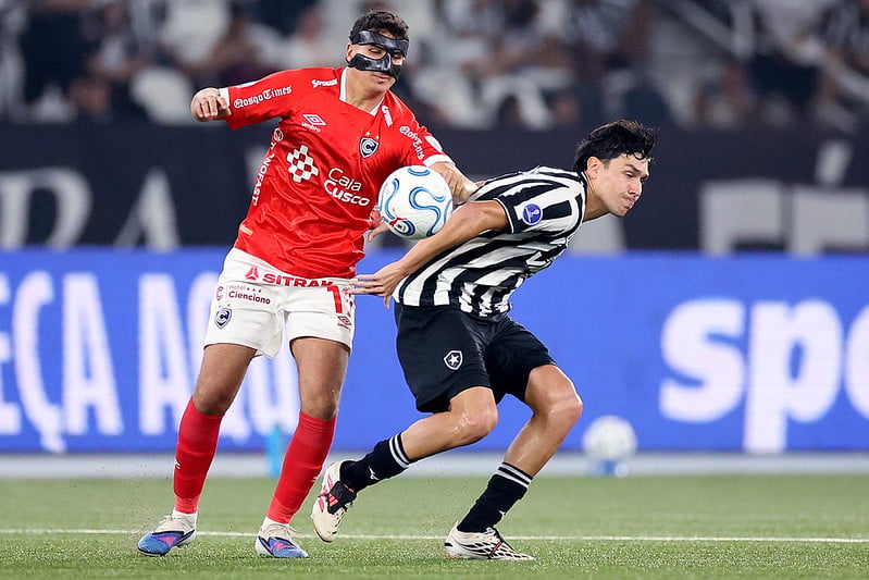 Fogão não conseguiu reverter a vantagem do time peruano - 