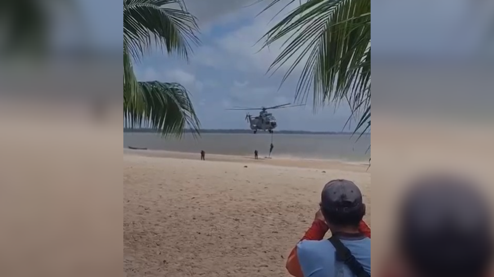 Movimentação de militares chamou a atenção de moradores e frequentadores durante atividade realizada nesta sexta-feira