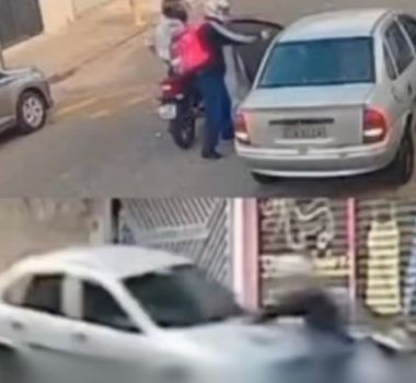 Imagem - Motorista reage a assalto, persegue criminosos e atropela dupla durante fuga em São Paulo