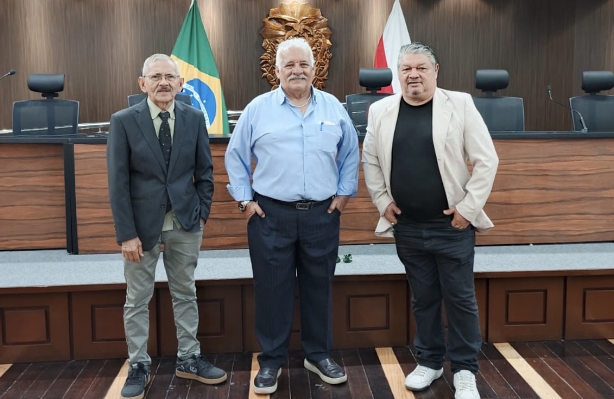 Os fotógrafos, Reinaldo Brito, Sergio Barreto e Luiz Bezerra, fotógrafo oficial desta página 

