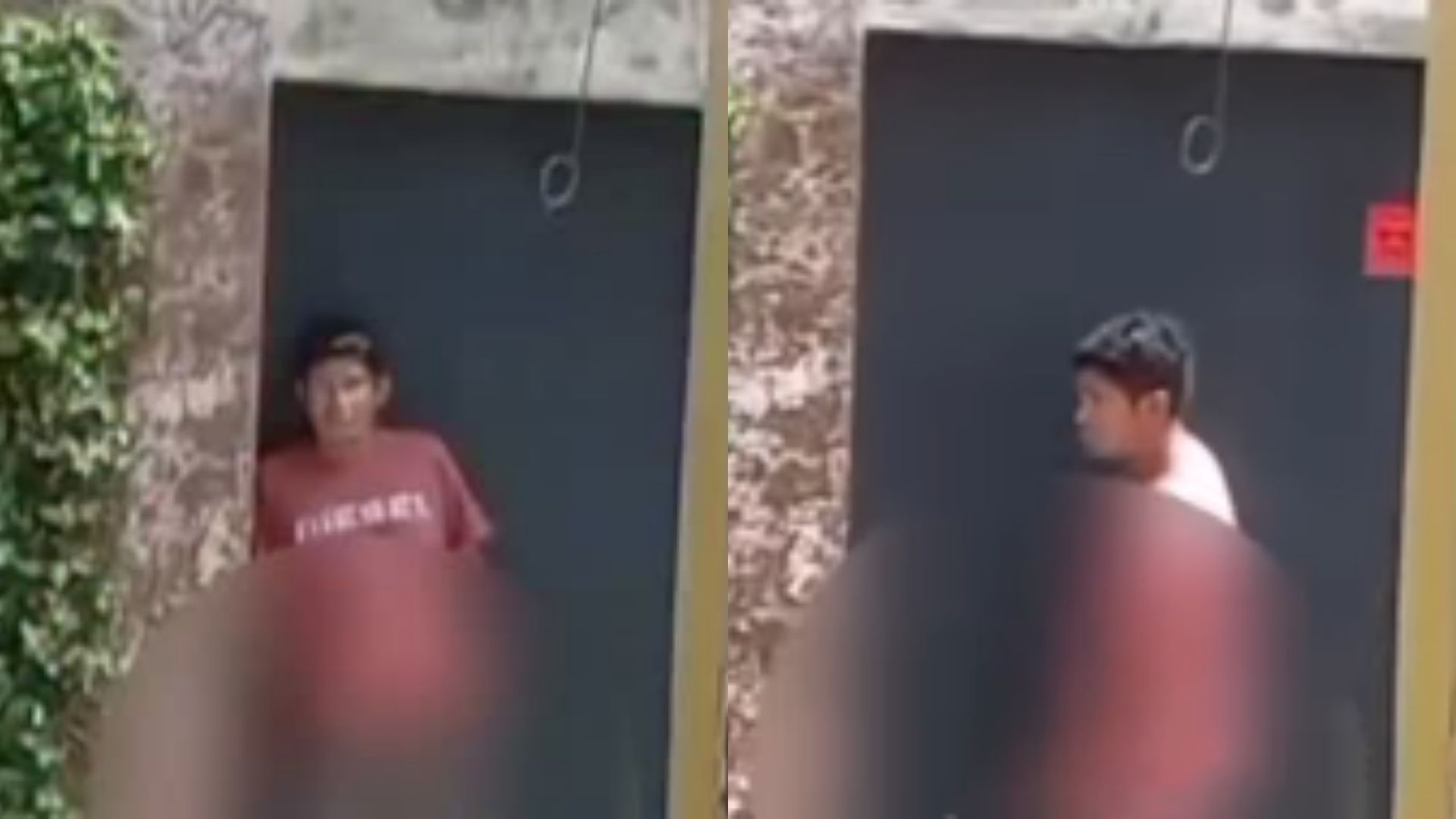 Homem identificado como Giselio Oliveira Trindade foi preso após ser flagrado se masturbando em via pública enquanto observava uma mulher.