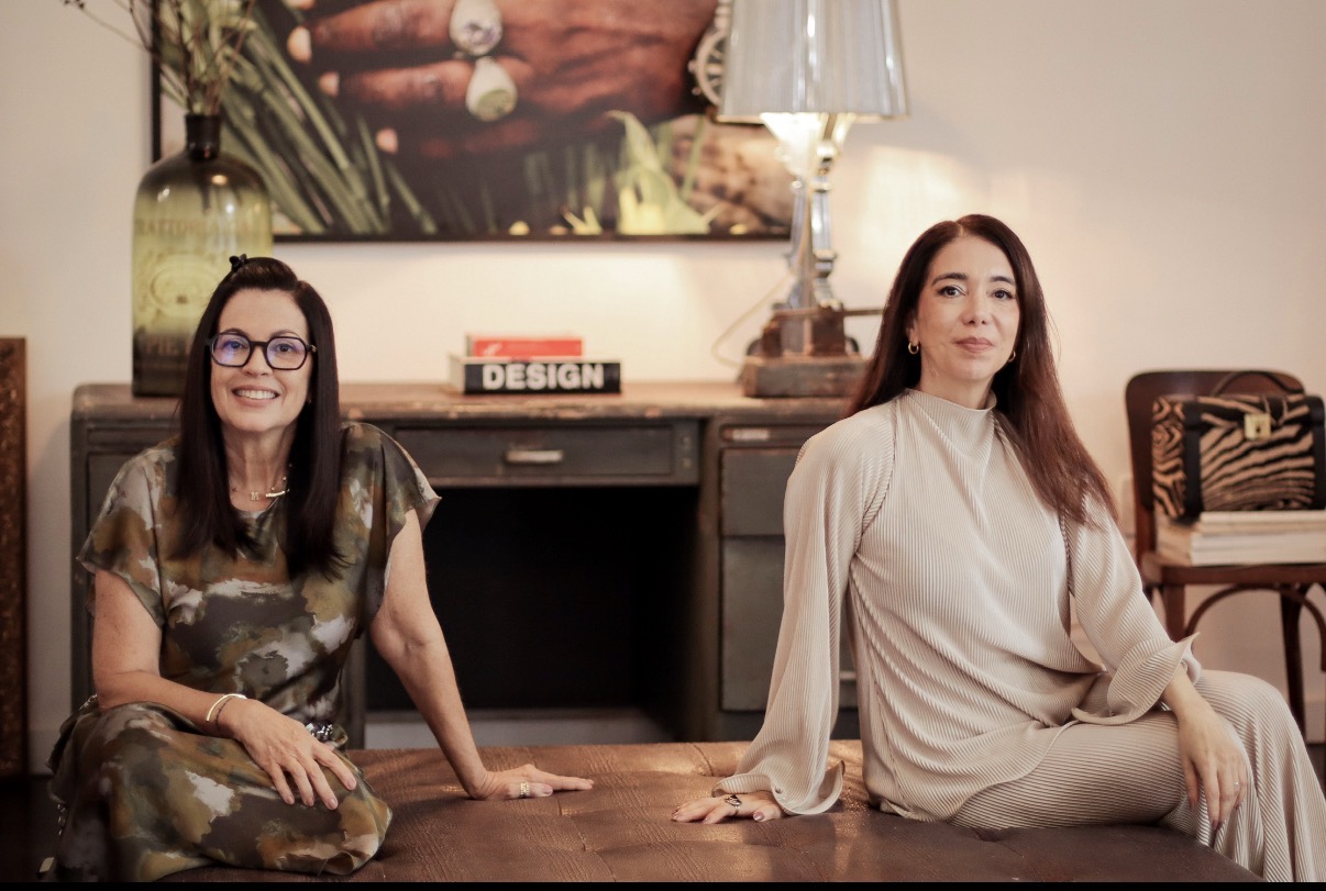 As arquitetas, Márcia Nunes e Milena Farag, idealizadoras do Inst. ar 