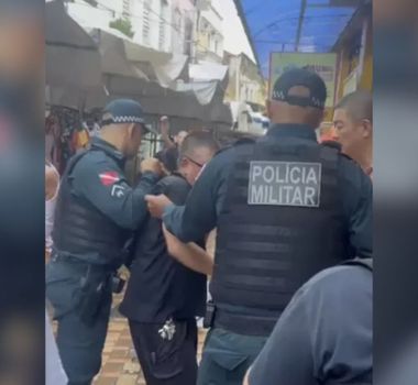 Imagem - Comerciante chines é preso após agredir funcionária durante discussão no centro comercial de Belém