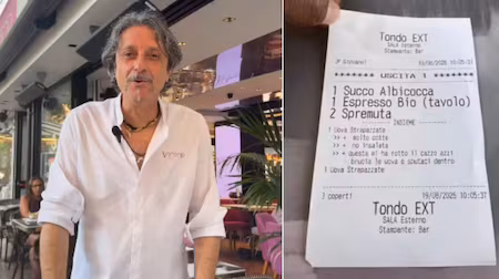 Brasileira relata ofensa após pedir ovos bem-passados em restaurante na Itália. 