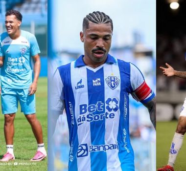 Imagem - Castro, Marcinho e Juninho deverão ser relacionados pelo Paysandu para duelo contra o Maringá