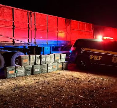 Imagem - Mais de meia tonelada de cocaína escondida em carga de milho é apreendida na BR-155 no Pará