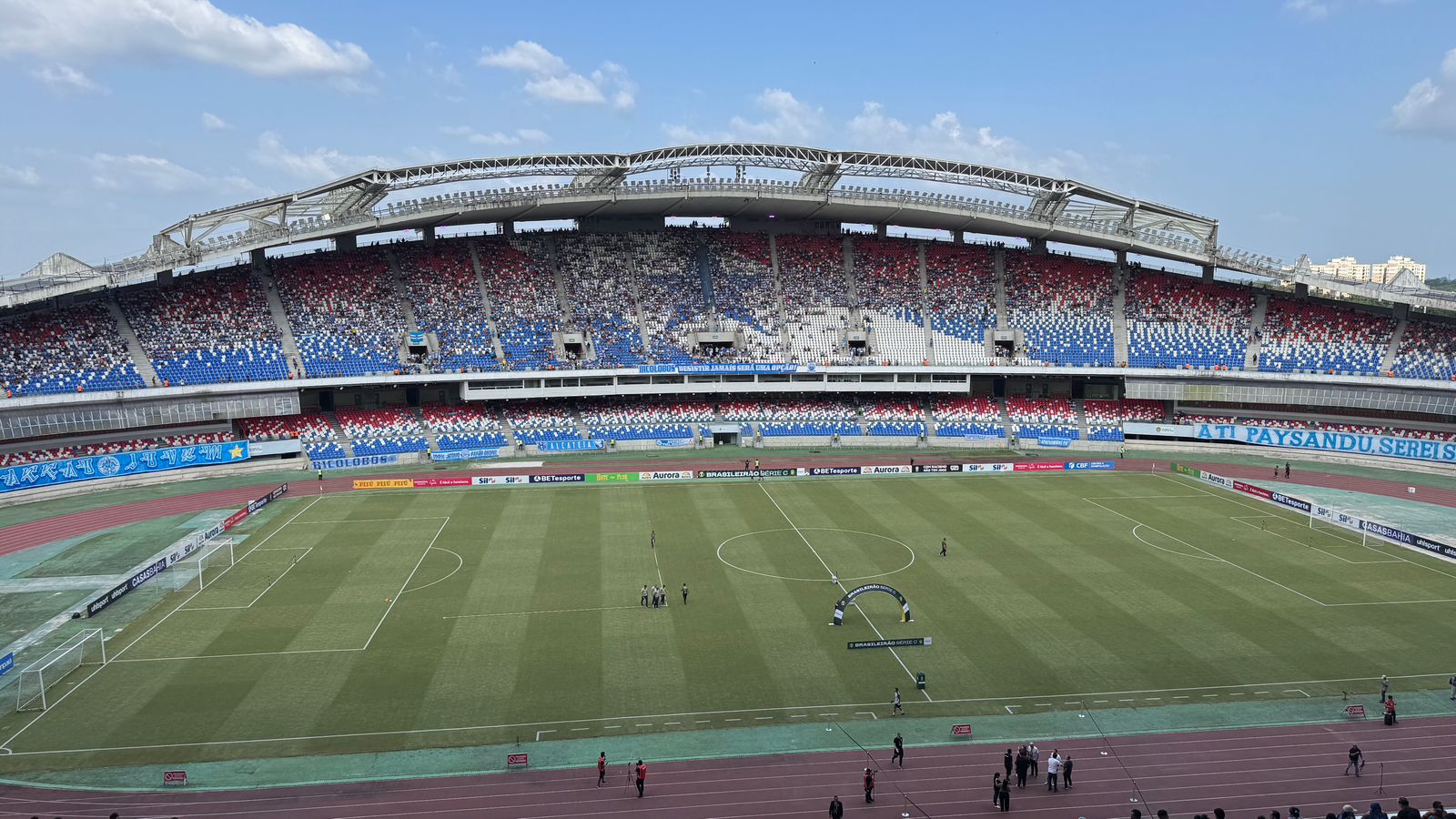 Imagem - Tempo real: bola rolando para Paysandu e Maringá no Mangueirão