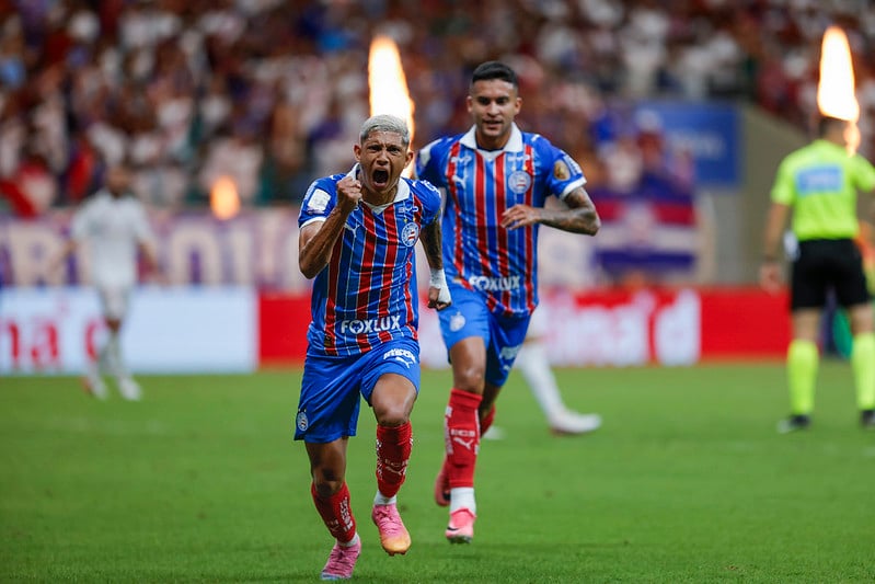 Tricolor venceu em jogo emocionante na Fonte Nova - 