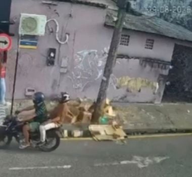 Imagem - Assalto a loja é registrado por câmeras de segurança na Cidade Nova 6, em Ananindeua