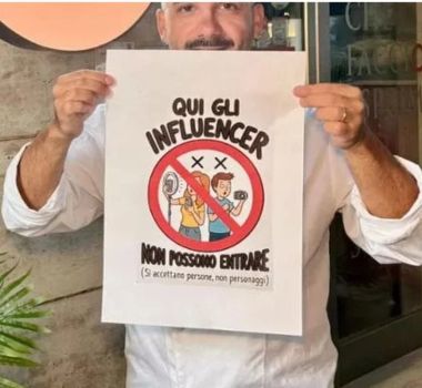 Imagem - Pizzaria na Itália barra influenciadores após cliente sair sem pagar R$ 360