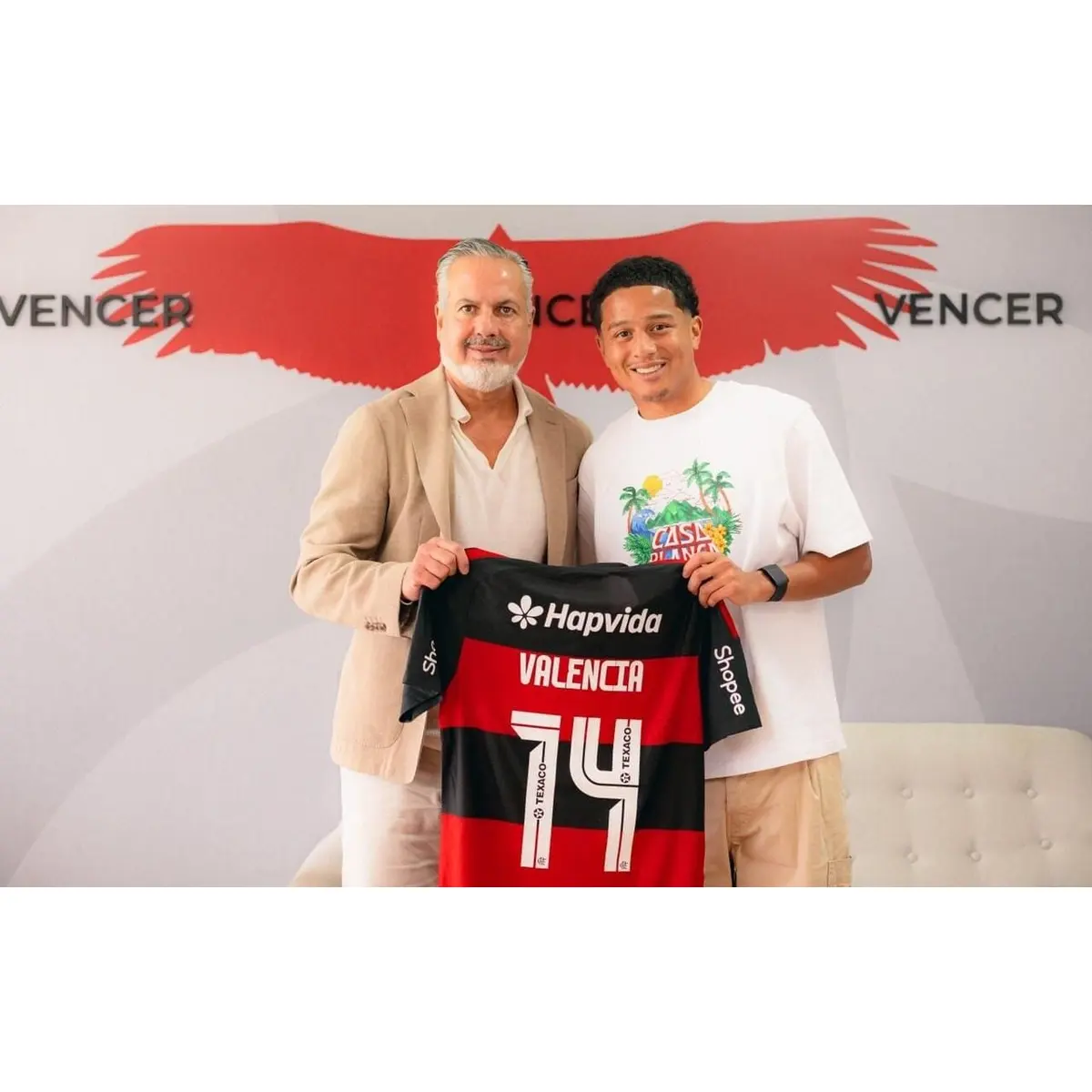 Anthony Valencia é o novo reforço do Flamengo -