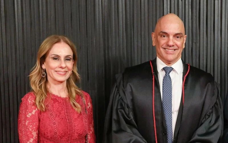 Esposa do ministro do Supremo Tribunal Federal (STF) Alexandre de Moraes.
