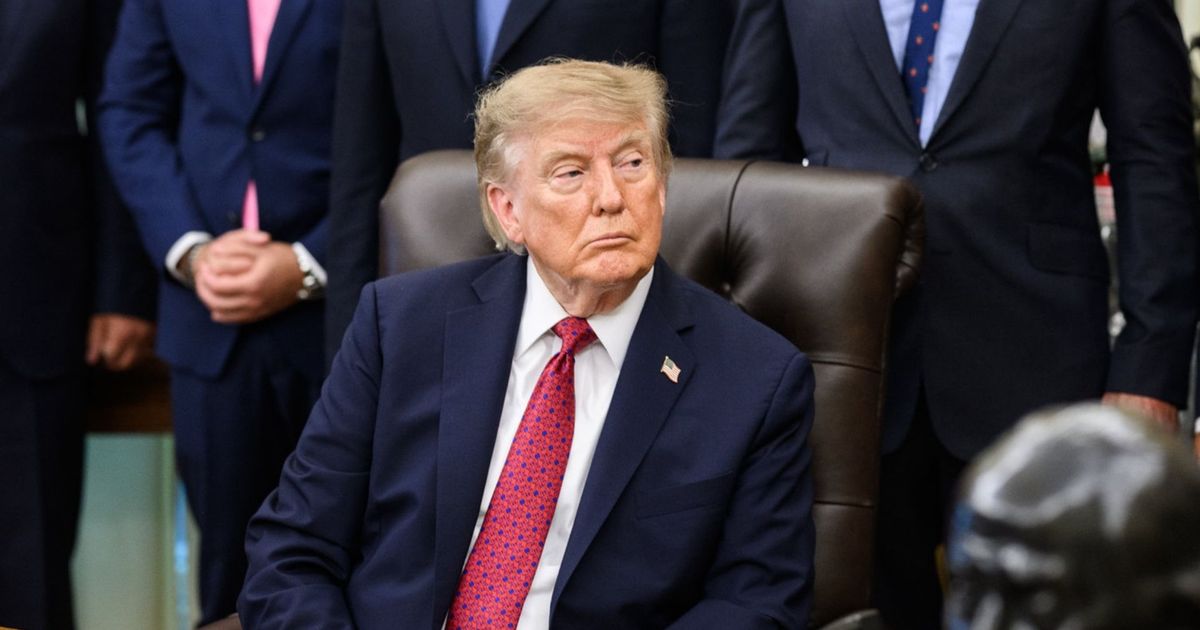 Presidente dos Estados Unidos, Donald Trump.