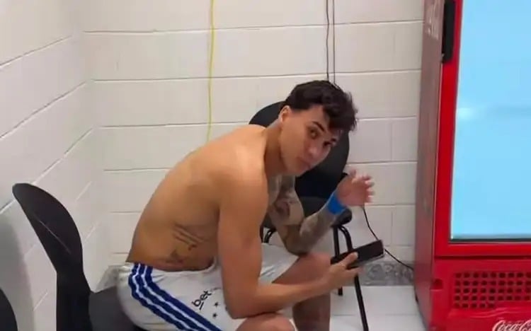 Kaio Jorge foi provocado pelo jogador rival - 