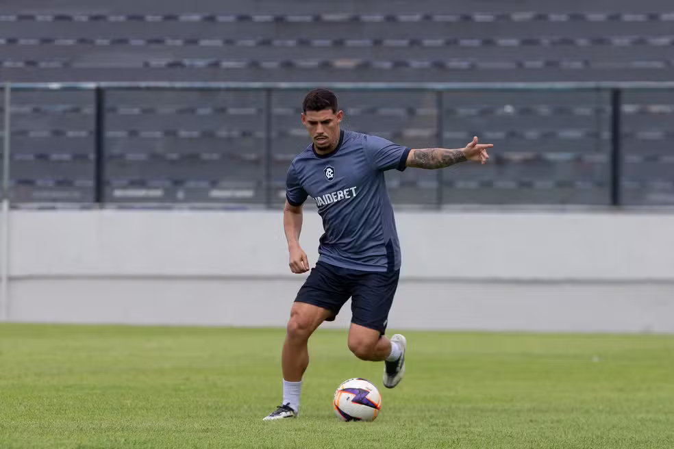 Lateral-esquerdo está em transição muscular -