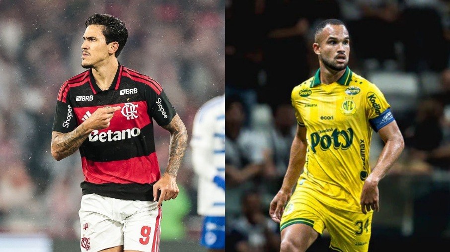 Pedro e João Victor fazem embate em Flamengo x Mirassol -
