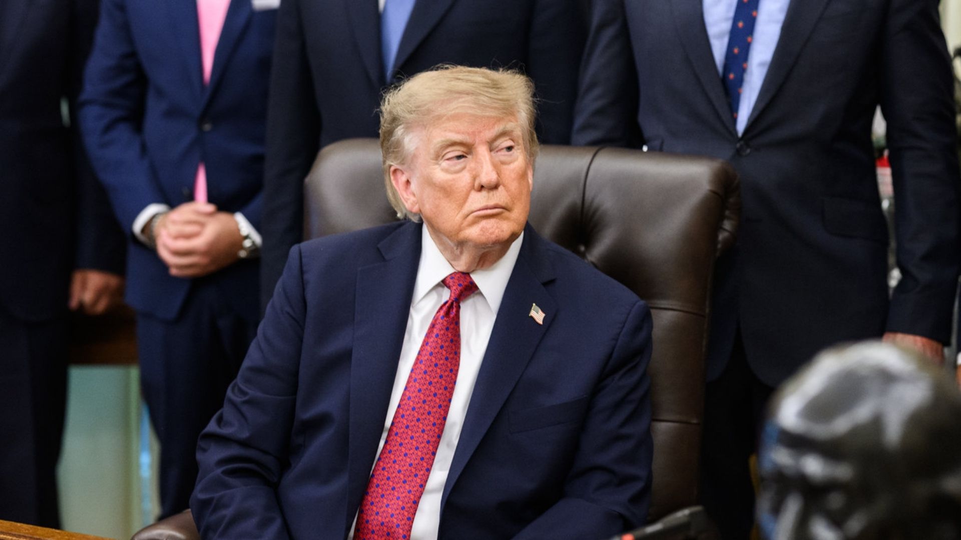 Presidente dos Estados Unidos, Donald Trump.