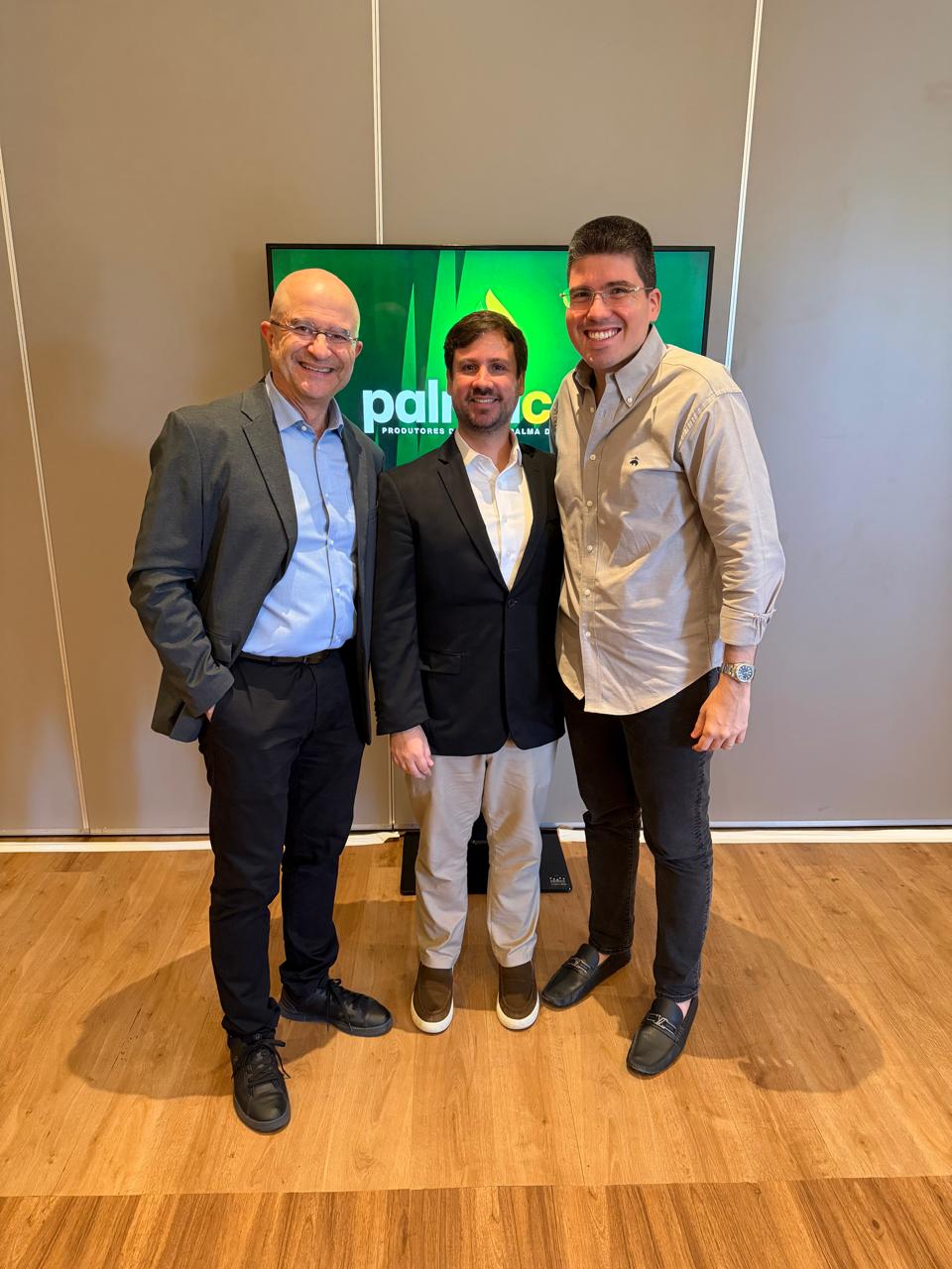 Romulo Maiorana Netto, participa da coletiva de lançamento da Palmacon, em Belém