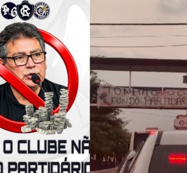 Imagem - Torcida do Remo protesta contra candidatura de Tonhão a deputado: 'Clube não é fundo partidário'