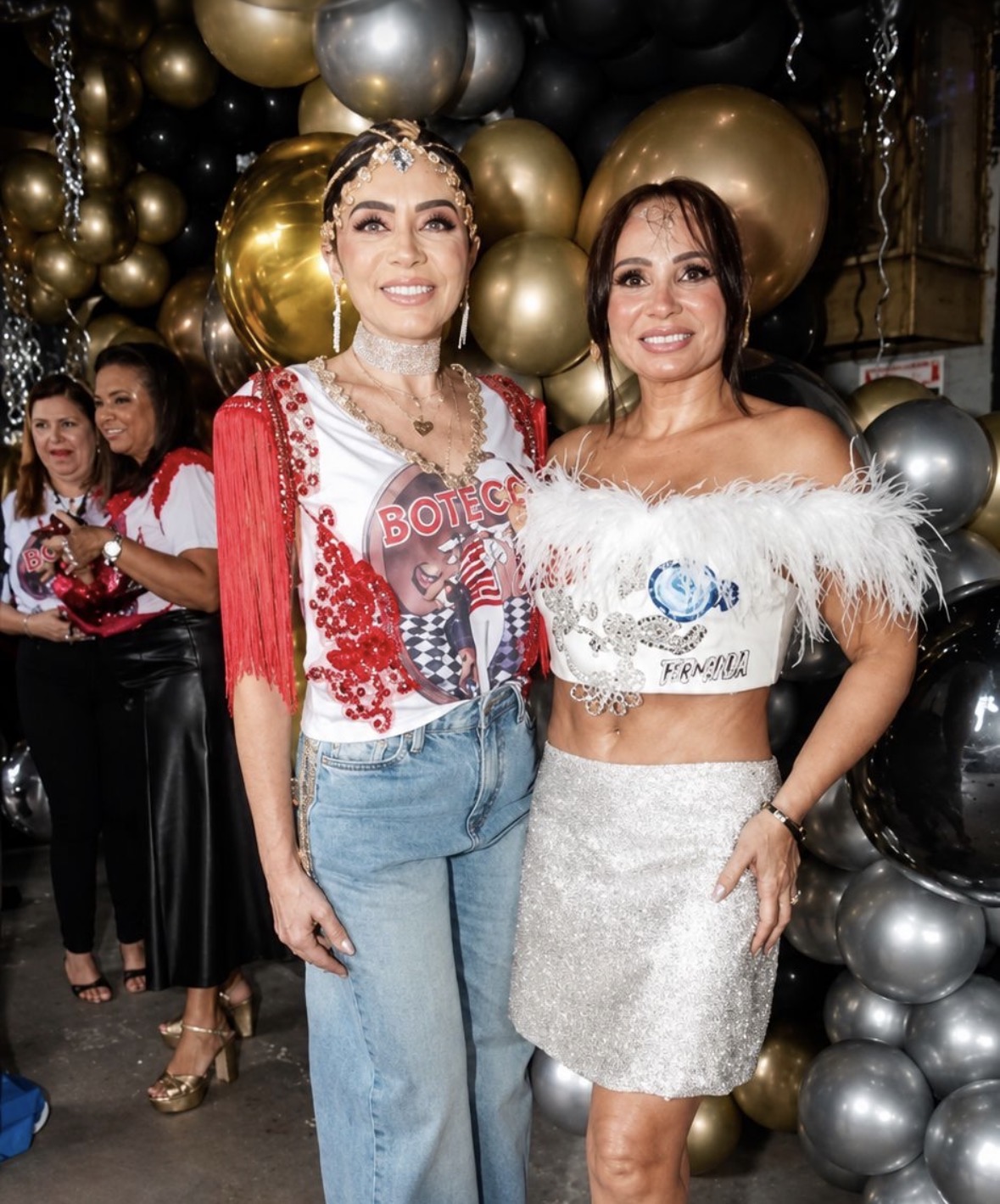 Márlia Carneiro e Carmen Peixoto