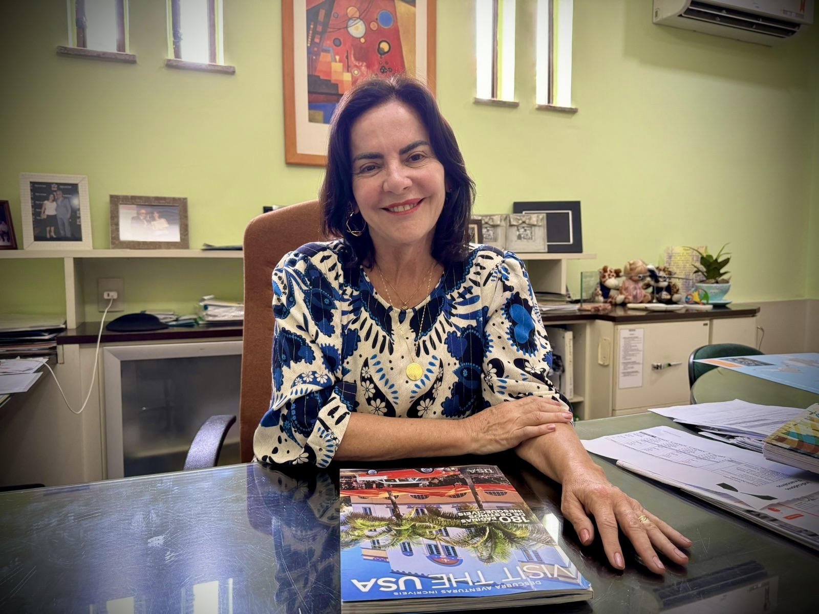 Tiana Menezes e sua equipe comandam a ação 
