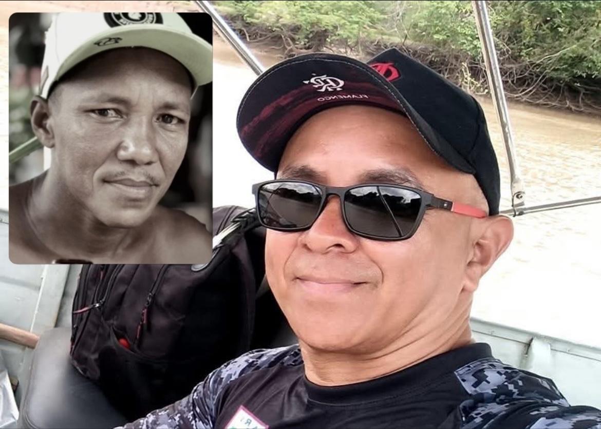 O sargento da Polícia Militar, Jesiel dos Santos, suspeito de atirar e matar o servidor público Paulo Santos Barbosa, conhecido como “Popó”, no município de Salvaterra.