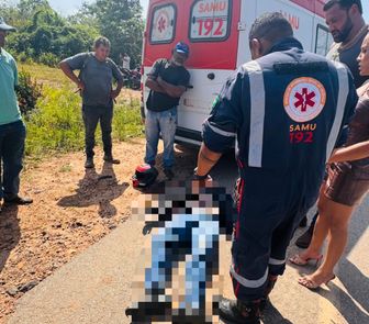 Imagem - Motociclista morre após grave acidente em trecho próximo ao aeroporto de Ourilândia, no Pará