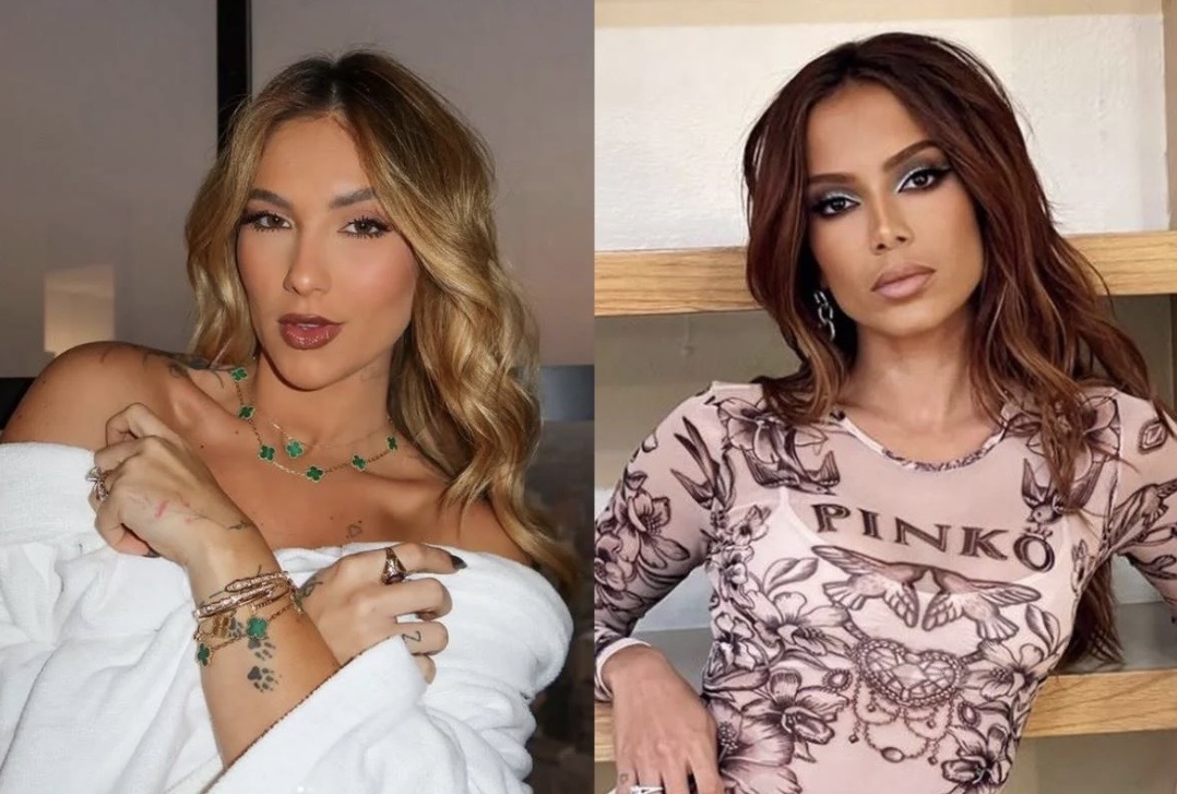 Virginia Fonseca e a cantora Anitta estão no centro de uma polêmica envolvendo o Carnaval 2027 -
