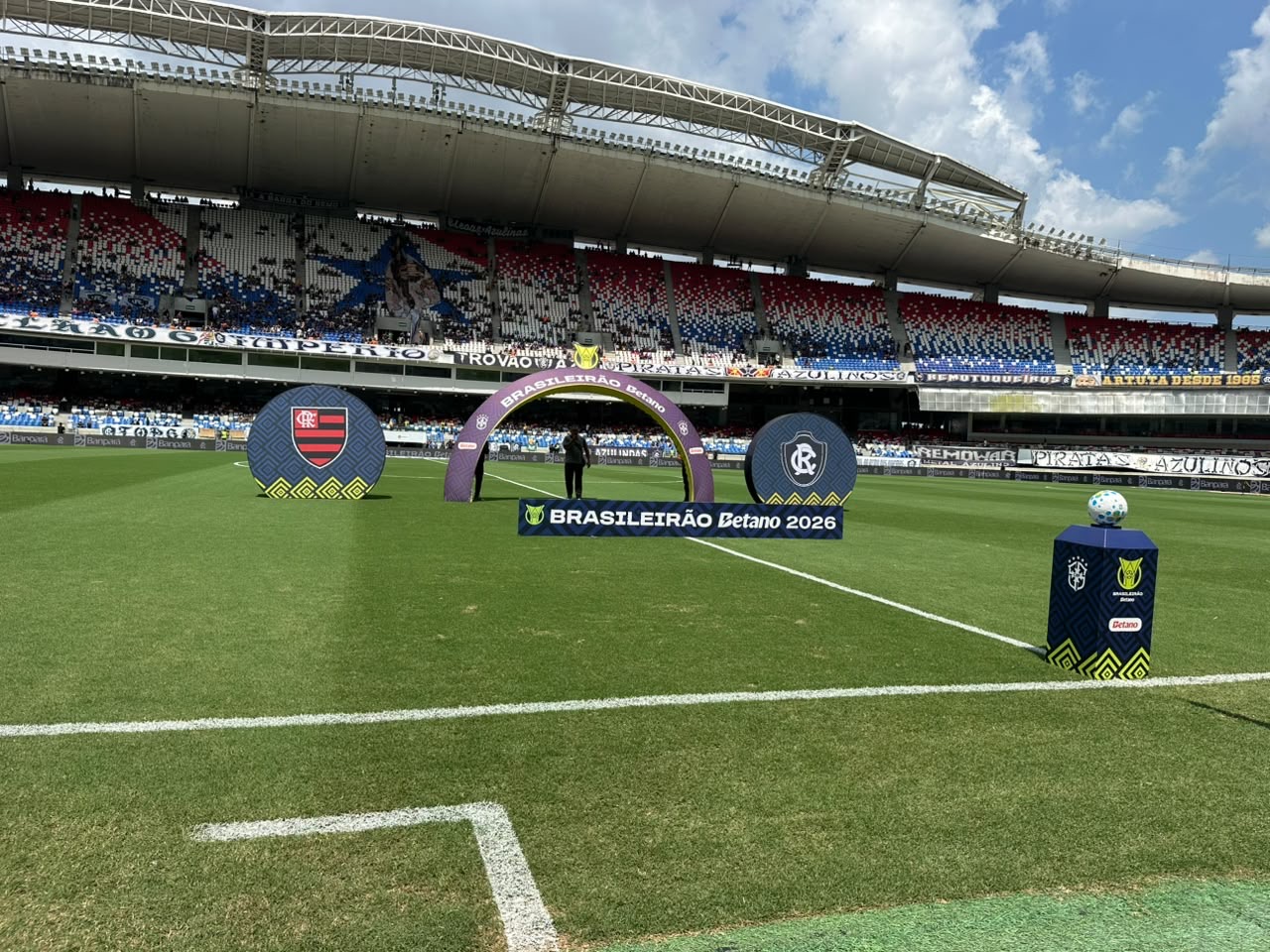 Mangueirão é o palco da partida - 
