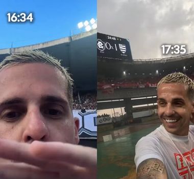 Imagem - Vídeo: Influenciador viraliza ao registrar sol e chuva durante Remo x Flamengo no Mangueirão