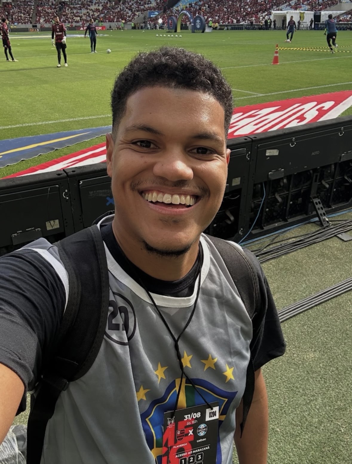 Comentarista esportivo Jonathan Lucas -