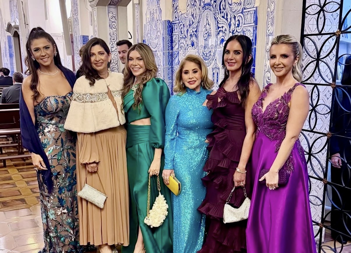 Dinah Fonseca, Heloise Redig, Gisele Planzo, Rebecca Hesketh, Fadia Freire e Roberta Campos 