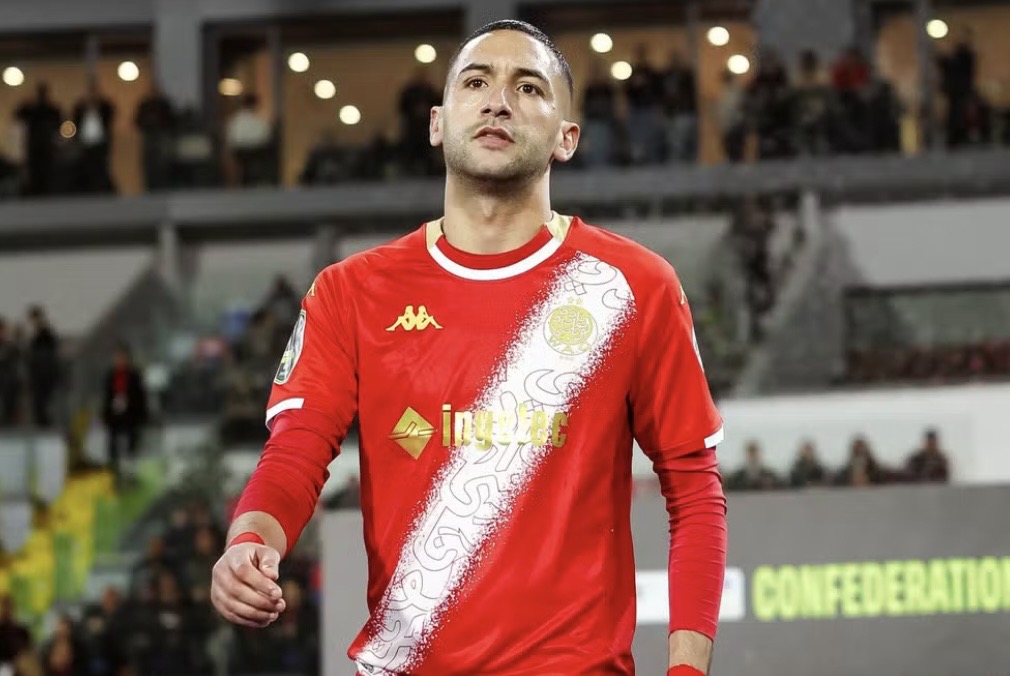 Hakim Ziyech, atacante do Wydad Casablanca -
