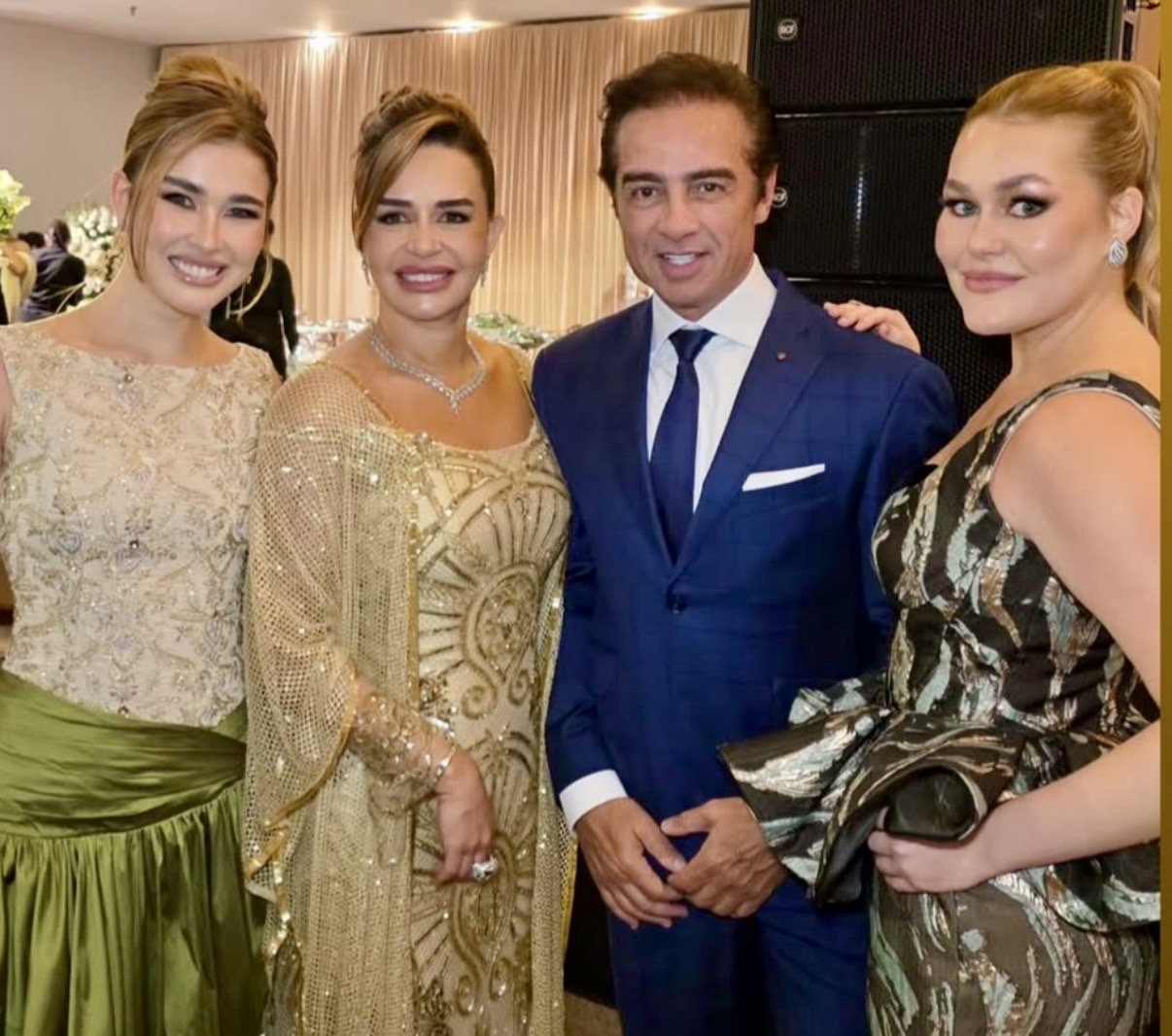 Isadora Bührnheim, Macele Bührnheim, Dr. Eduardo Fakiani e Yasmin Bührnheim