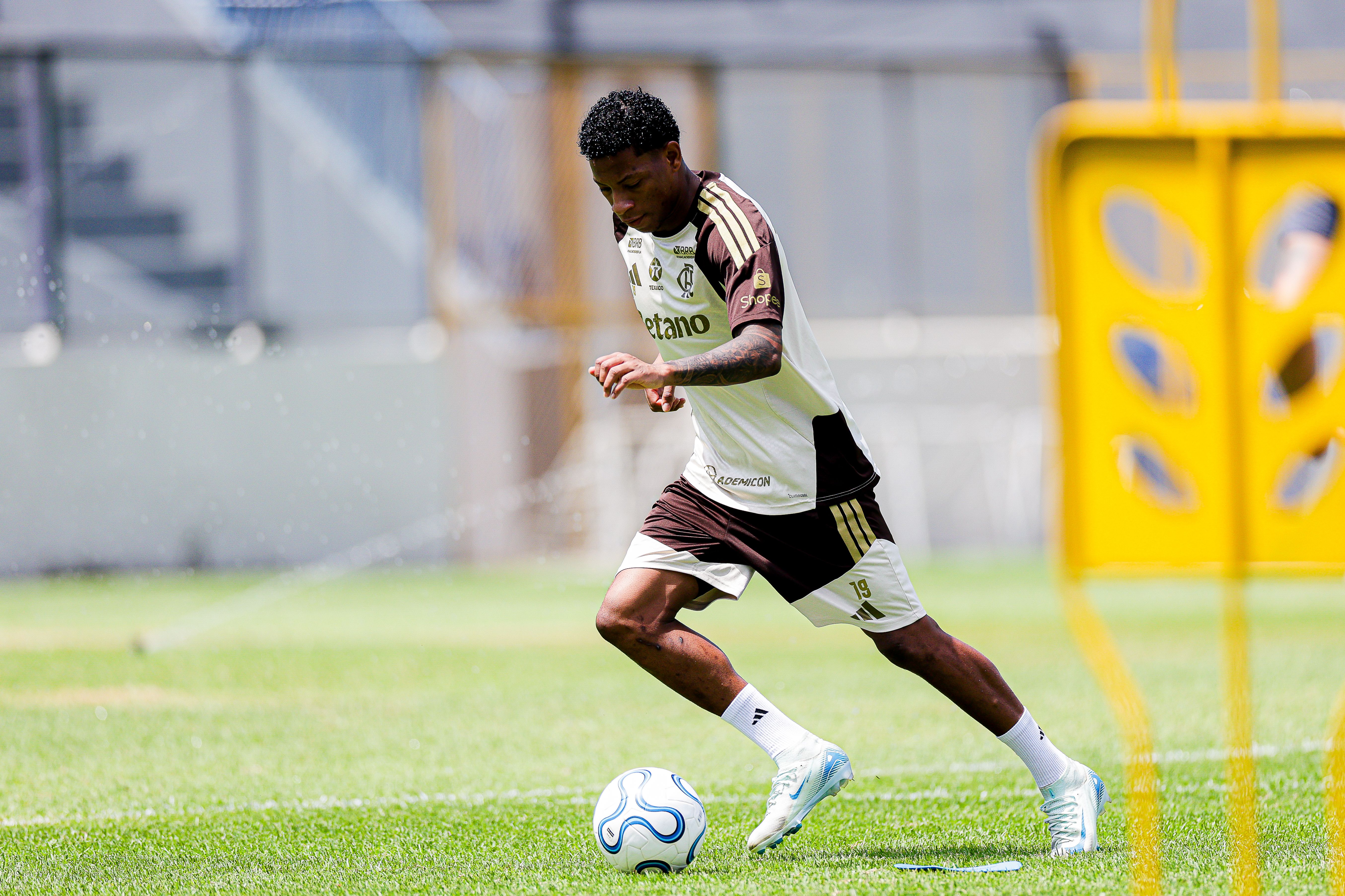 Já reintegrado, Plata faz treino, mas deve começar no banco -