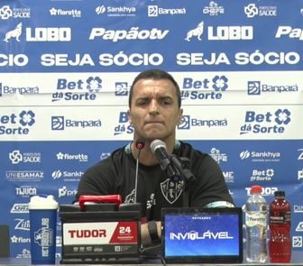 Imagem - Junior Rocha lamenta derrota do Paysandu para o Brusque: 'Não fomos efetivos'