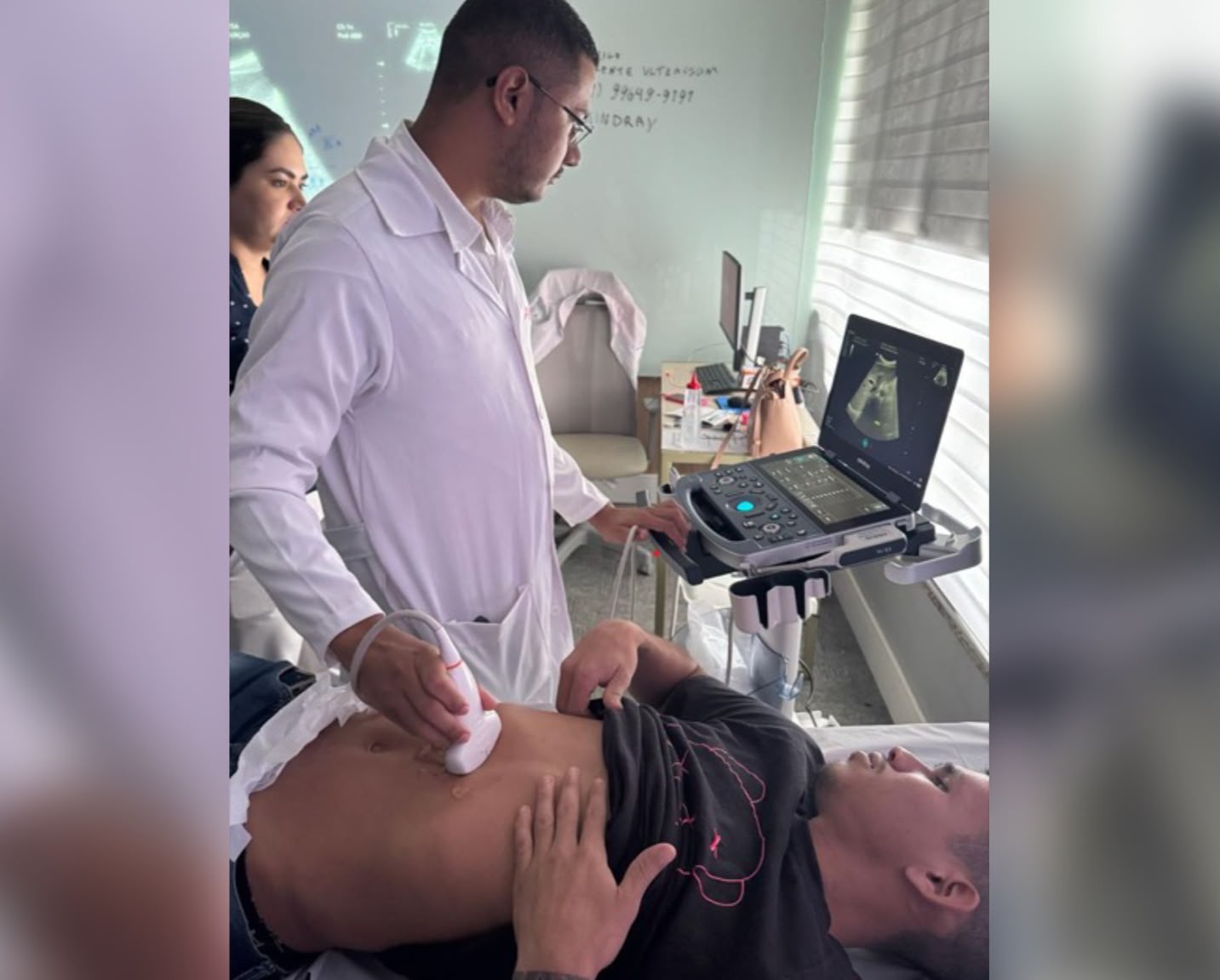 Ação de saúde leva ultrassom abdominal gratuita à população de Belém - 