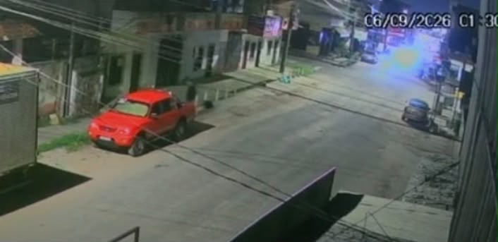 Caminhonete é roubada durante a madrugada no Benguí, em Belém