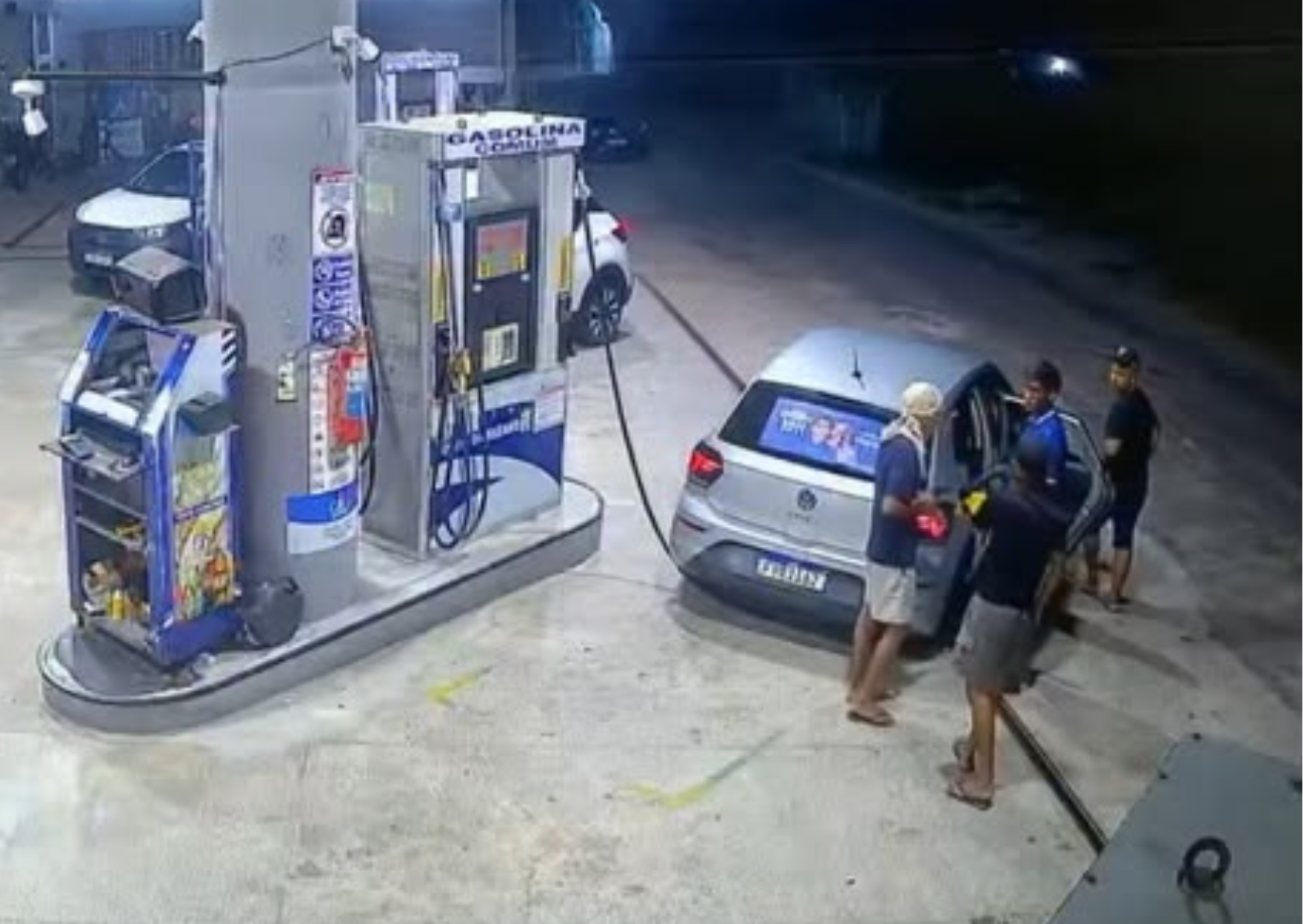 Vídeo: câmeras de segurança registram assalto a posto de combustíveis em Bragança