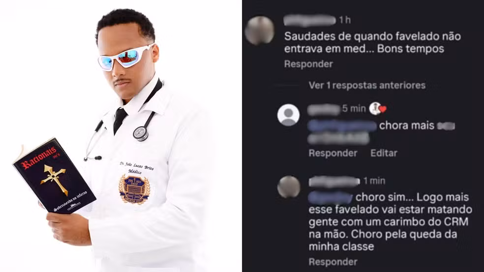 Estudante de medicina denuncia ataques virtuais e racismo após ensaio de formatura