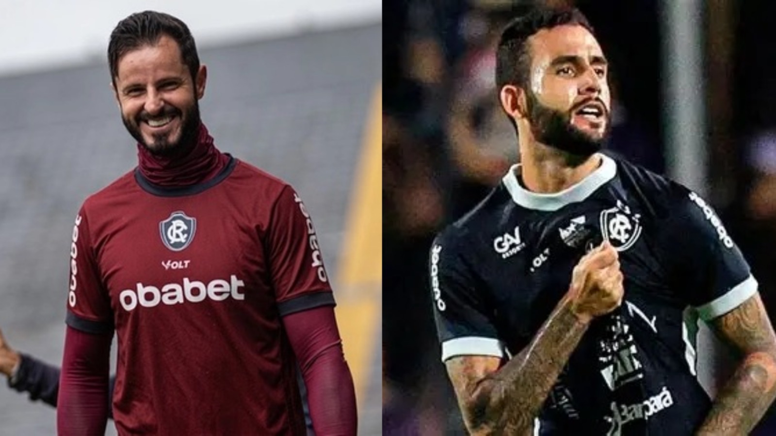 Marcelo Rangel e Marcelinho pelo Leão -