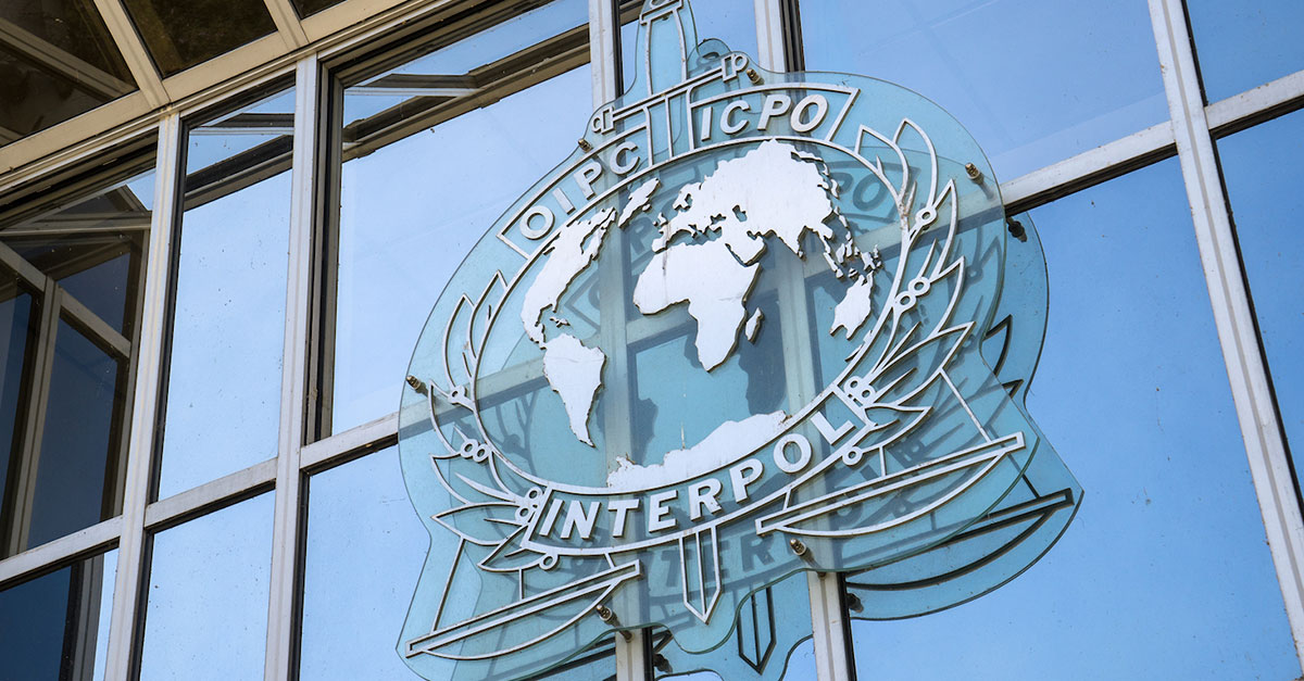 Organização Internacional de Polícia Criminal (Interpol).