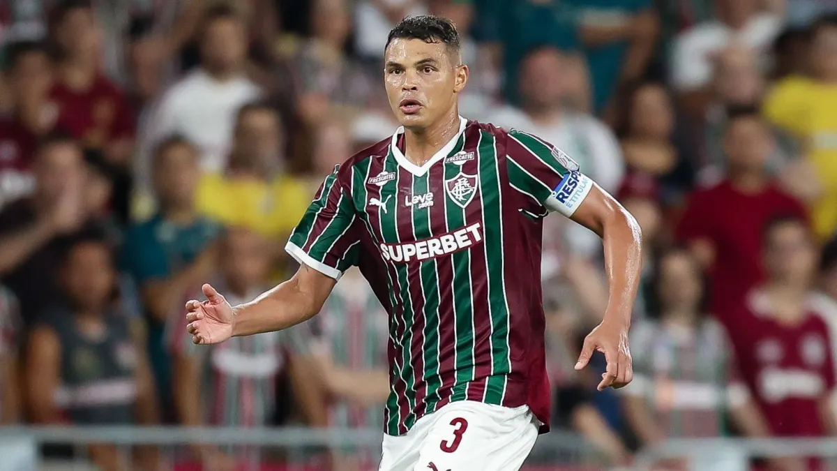 Thiago Silva foi atuante em Fluminense X Platense - 