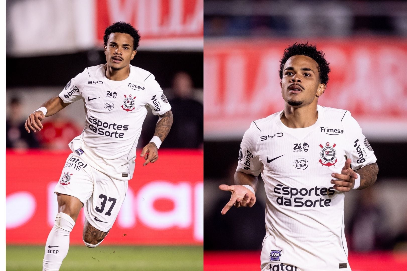 Kaio César marcou o gol de empate do Timão - 