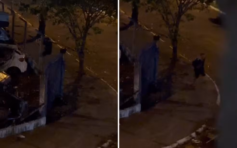 Mesmo sem uma perna, ladrão consegue escalar e furtar oficina - 