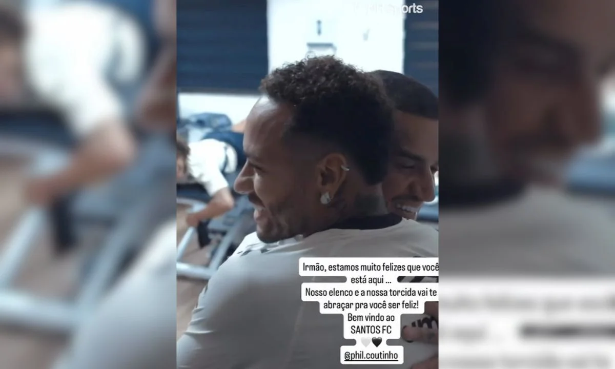Antes do anúncio oficial, Neymar posta vídeo e confirma chegada de Philippe Coutinho ao Santos 